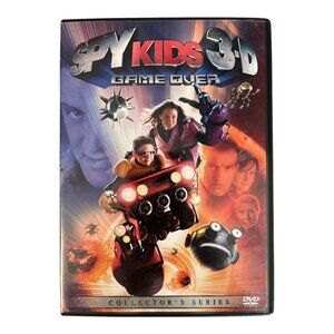 Spy Kids 3-D Game Over DVD Collector’s Series 2003 Family Adventure Film